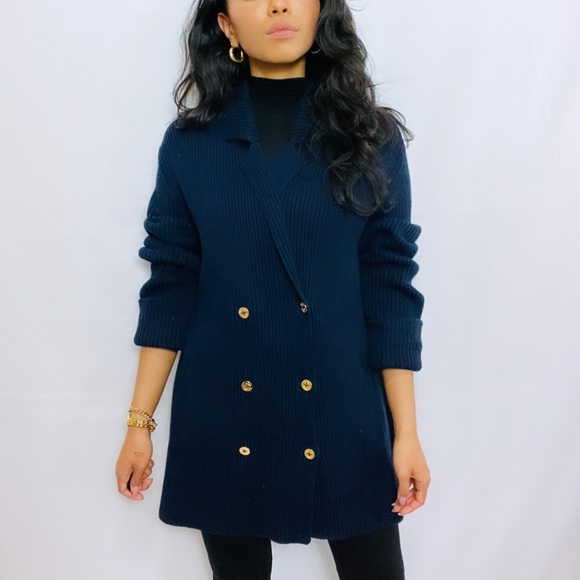 Lauren Ralph Lauren Sweaters - Lauren by Ralph Lauren | 100% Cotton Long Sleeve Double Breasted Knit Cardigan